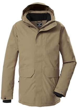 Killtec Herren Kow 85 Mn Prk Outdoorparka/Funktionsparka mit abzippbarer Kapuze