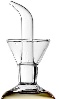 Olietta Borosilicate Glass Olive Oil Bottle Replacement Nozzle - Fits 500ML, 250ML and 125ML Oil Pourers