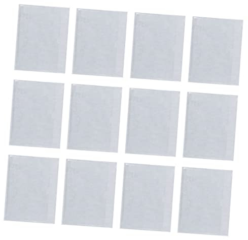 OSALADI 30stücke Visitenkartenhüllen Aus Plastik Klarsichthüllen Für Karten Transparente Plastikkartentaschen Etikettenhalter Plastikkartenhalter