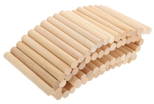 WEKAMOS 2 Stück Hamsterleiter Holz Kletterspielzeug mit Zaun für Kleine Haustiere Käfig Zaun Hamsterspielzeug für Meerschweinchen und Nager