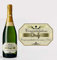 forefrontdesigns Personalised Champagne Bottle Label - Custom Champagne Label Bottle Sticker, Perfect for Weddings, Anniversaries, Birthdays & Gifts - Premium Customisable Prosecco Sticker