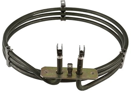 Qualtex 2500W 3 Turn Fan Oven Heater Element Compatible With Delonghi Ovens