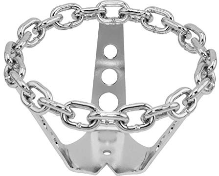 Alta 8 Chain Bicycle Steering Wheel, Multiple Colors. (Chrome)