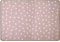 Primaflor Kinderteppich Gepunktet - Punto, Pastell Rosa, 140 x 200 cm, Hochwertiger und Pflegeleichter Teppich für Kinder- und Babyzimmer, Spielteppich für Mädchen und Jungen
