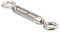 Trimming Shop Turnbuckle Wire Tensioner M12 Rope Strainer Stainless Steel Hook and Eye Cable Tension, Heavy Duty And Adjustable