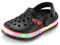 Kinder Jungen Mädchen LED Clogs Süße leichte Sommer Hausschuhe Garden Beach Sandalen Schwarz 31 EU