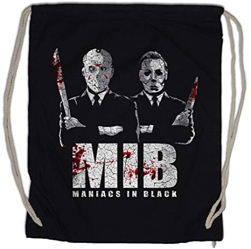 Urban Backwoods Maniacs In Black Turnbeutel Sporttasche