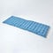 Homescapes Bankauflage 3-Sitzer blau – Sitzkissen Bank Outdoor/Indoor, Oeko-TEX-Zertifiziert, Sitzauflage waschbar für Gartenbank & Sitzbank, 143 x 48 cm