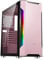 Caso Gaming Rosa, Cassa Gaming PC ATX Mid-Tower - I/O Anteriore USB 3.0 Port - Vetro Temperato Pannello Laterale - Sistema Di Gestione Dei Cavi - Water-Cooling Pronto (Color : Pink)