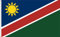 FLAGGE VON NAMIBIA. 90D SEIDENSATIN QUALITÄT. GRÖßE VON 150X90 CM