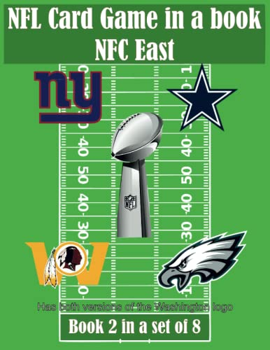 NFL Card Game In A Book NFC East (NFL card Games in a book, Band 2)