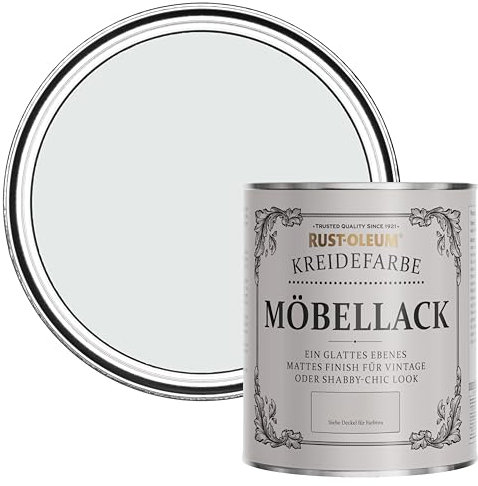 Rust-Oleum Grey Upcycled Furniture Paint in Chalky Finish - Monaco Mist 750ml