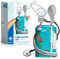 AIESI® Blutdruckmessgerät Manuelles professionelles aneroid oberarm klassisches modell mit flachem stetestoskop für kinder PRECISION A8, 24 monate garantie