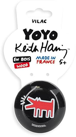 Vilac - Yoyo Wolf Keith Haring, 9222, Multicoloured