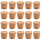 INCREWAY Natural Soft Wood Corks 20 Pcs Tapered Cork Plugs Large and Small Glass Stoppers for Wine and Beer Bottles