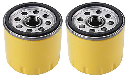 Ewillownm Compatible avec 2 filtres à huile 52 050 02-S 25 050 34-S pour Kohler CH11-CH25 CV11-CV22 M18-M20 MV16-MV20 K582 CV640