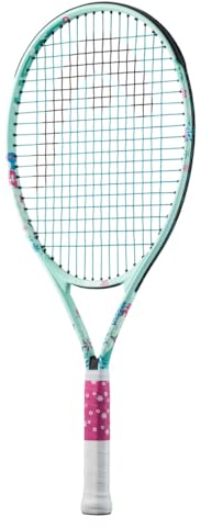 HEAD Unisex-Youth Coco 25 Tennisschläger, Rosa/Hellblau, 8-10 Jahre