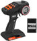 Hobby Fans RC Funksystem 7CH 2.4G RC Sender mit Empfänger Anti-Jamming Fernbedienung für RC Car Crawler Boot, Taste