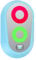 Brossage des Dents Minuteur pour Enfants 2 à 3 Minutes, Minuteur de Cadeau Amusant pour Enfants, Minuteur Magnétique Imperméable à l'eau pour entraîneur d'entraînement pour Enfant (Bleu)