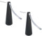 2X Fliegenwedler 8 x 25 cm Batteriebetrieben Fliegenvertreiber Fliegen Wespen Ventilator Propeller Tisch Wespenabwehr