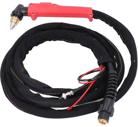 Torcia per Saldatura TIG, Kit di Accessori per Torcia TIG con Sollevamento Raffreddato Ad Aria da 4 Metri, 4 Metri con Coperchio P80A per Macchina da Taglio Al CNC CUT 50P CUT