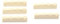 Lot de 5 sillets de guitare basse de 42 mm pour guitare - Écrou de remplacement pour 4 cordes d'instrument de musique