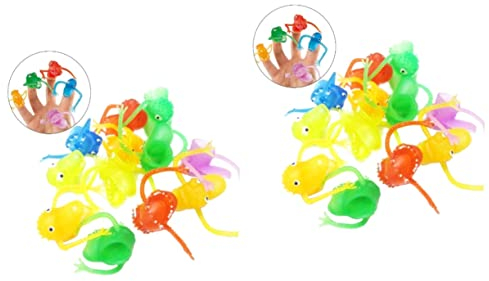 VICASKY Fingerpuppe Fliege 20 Stück Fingerpuppen Lustiges Spielzeug Für Puppentheater Partygeschenke Gruselige Fingermonster Fingerpuppen Trudi