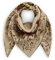 CODELLO Damen Premium Carré aus reiner Seide mit floralem Muster