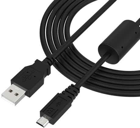Toxaoii USB Kabel UC-E20 UC-E21 Datenkabel Nikon-Ladekabel, kompatibel mit Nikon D3400 D3500 D5600 D7500, Coolpix aw130-Kamera, Canon PowerShot SX720 HS (100cm)