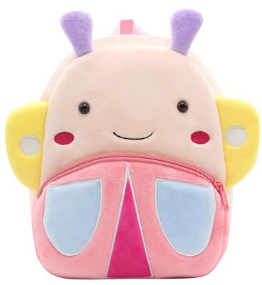 Back to School Season Kinderrucksack, Niedlicher Kleintierrucksack Niedlicher Kinderrucksack Kindergarten Plüsch Rucksack Kinder Tasche, U-73 C Boyyy Girrll Year, Einheitsgröße