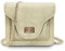 AfitLulu Astuccio per rossetti con specchio e catena in metallo rimovibile, in pelle, per rossetti, organizer per cosmetici, piccolo porta rossetti da donna, beige., Con specchio