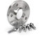 Wivplex 2 stück 12 15 20mm Spurverbreiterung Adapter PCD 5x120 CB: ID = 74,1mm Zu OD = 72,56mm, for BMW, E39 X5 X6 E70 E71 E72 Spurverbreiterungen(X6-74.1to72.56 20mm)