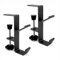 UESDU Bag Holder for Table, 2 PCS Bag Hooks Adjustable Handbag Holders for Tables Portable Desk Mount Headphones Holder Aluminium Alloy Handbag Hanger