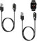 2 Pcs Smart watch Magnetic Charger, 2 Pin 4mm Smartwatch Charging Cable Compatible with YAMAY SW022 Ticwatch GTX Haylou RT LS05S AGPTEK LW11 and More, Universal Magnetic Charger for Smartwatch Durable