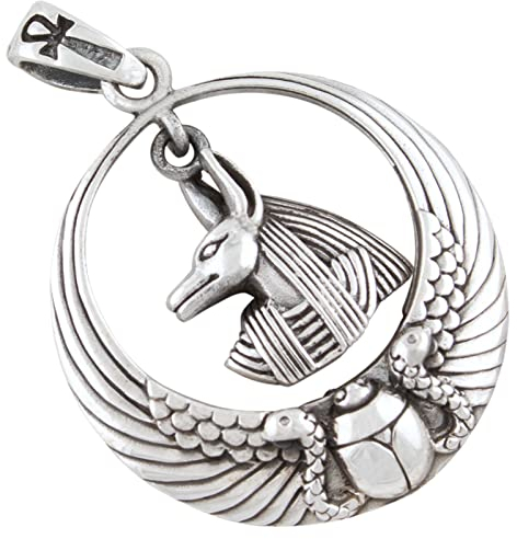 AFP Anhänger Anubis altägyptische Religion 925 Sterling Silber AS-630