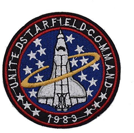 United Starfield Command Aufnäher zum Aufbügeln oder Aufnähen, bestickt
