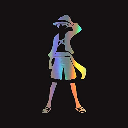 CSCH Auto-Aufkleber Luffy Anime Sticker Decoration Vinyl Decal car Styling 7.7cm * 17cm