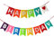 Happy Birthday Girlande Bunt Filz Geburtstag Girlande Geburtstagsbanner Filz Bunt Girlande Happy Birthday Banner Wimpelkette zum Aufhängen für Mädchen Geburtstag Party Dekoration