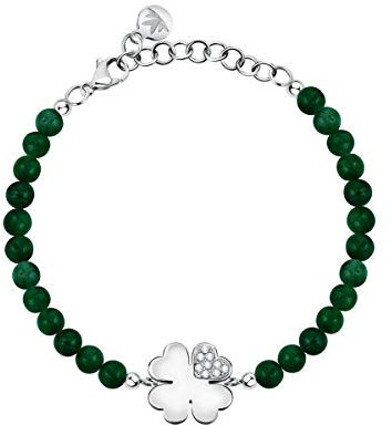 Morellato Damen Armband, VALENTINA Kollektion, aus Edelstahl, Stein, Achat - SATQ08