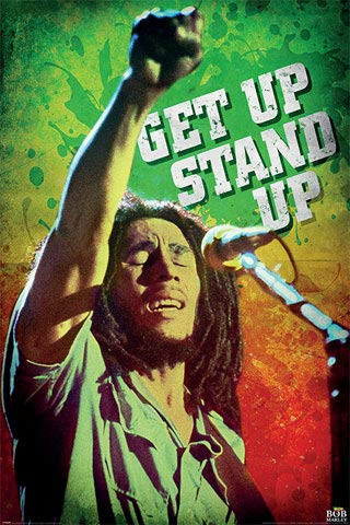 Marley, Bob - Poster - Get Up Stand Up + Ü-Poster