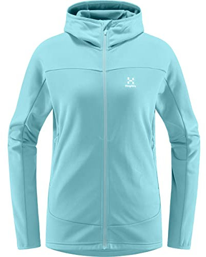 Haglöfs Frost Mid Hood Pile, Blu, M Donna