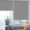 HIDODO Thermal Roller Window Blinds, Blackout Roller Blinds for Windows, Waterproof Fabric Blinds UV Protection Fit Bedroom, Living Room, Bathroom, Kitchen and Doors, 71 x 204 cm, Grey