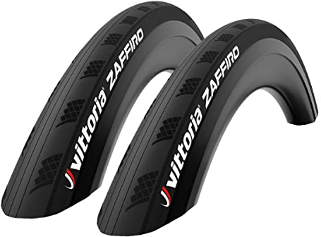 Ziegenpeter 2 x Vittoria Zaffiro Compound: 1C Rennrad Drahtreifen // 30-622 (700x30C), Ausführung:Schwarz