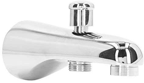 Wnesy Caño de baño inversor, función de caño de matraz Oculto de latón para bañera para baño