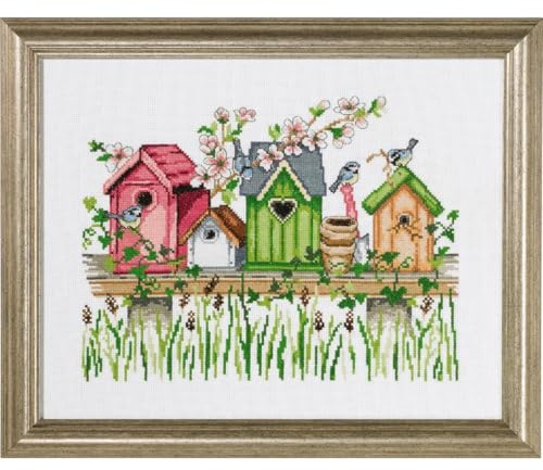 Permin Birdhouse Counted Cross Stitch Kit