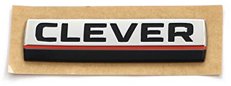 Skoda 6V0853041HZO8 Plakette Clever Schriftzug Logo Emblem Aufkleber