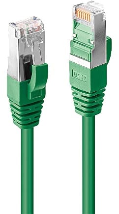 LINDY 45955 7.5m Cat.6 S/FTP LSZH Network Cable Green Halogen Free