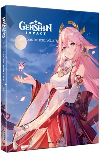 Genshin Impact Artbook officiel Vol.2 (+ carnet de croquis offert): Artbook officiel volume 2, avec un album commémoratif offert