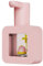 Distributeur De Savon Automatique, 400 ML Mignon Distributeur De Savon Moussant sans Contact étanche Enfants Distributeur De Savon pour la Maison Salle De Bain école(Rose)
