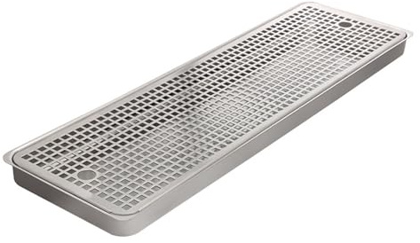 Beer Drip Tray,Beer Tower Drip Pan Stainless Steel Drip Tray | Removable Receiving Tray for Restaurants Bars Kitchens(60cm)